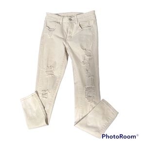 Off white American eagle next level stretch jeans